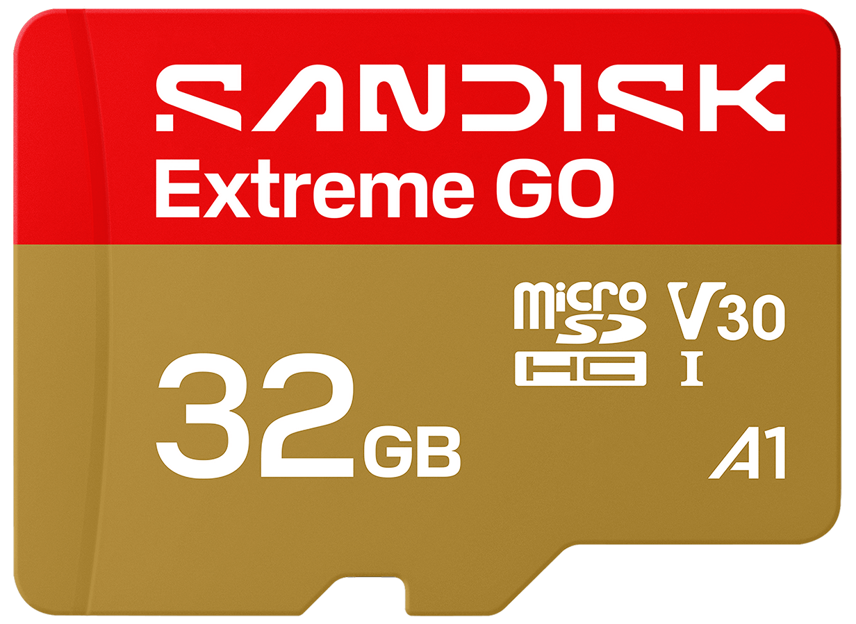 SanDisk Extreme GO Android A1 microSDHC-minnekort, 32GB, Klasse 10 / UHS-1 U1 SDSQXGN-032G-GN6MN
