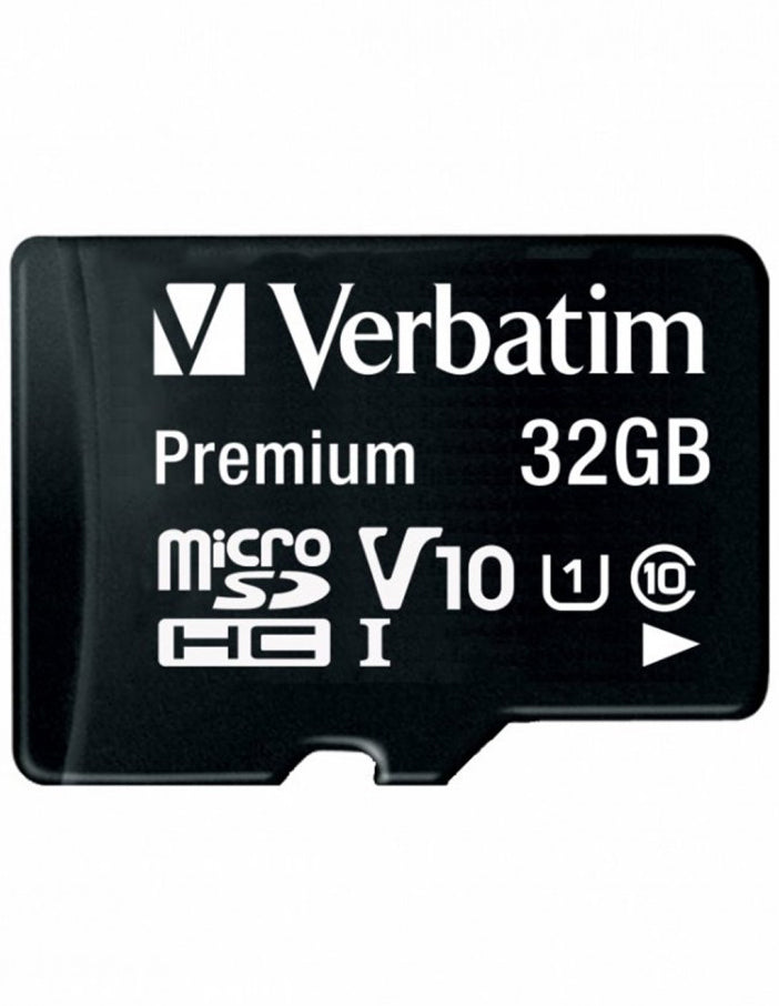 Verbatim microSDHC minnekort, 32GB, Klasse 10 / UHS-1 U1, med adapter