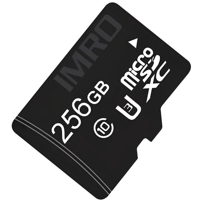 Imro microSDXC minnekort, 256GB, Klasse 10 / UHS-1 U3, med adapter
