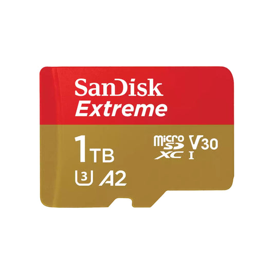 SanDisk Extreme microSDXC-minnekort, 1TB, Klasse 10 / UHS-1 U3 SDSQXAV-1T00-GN6MN