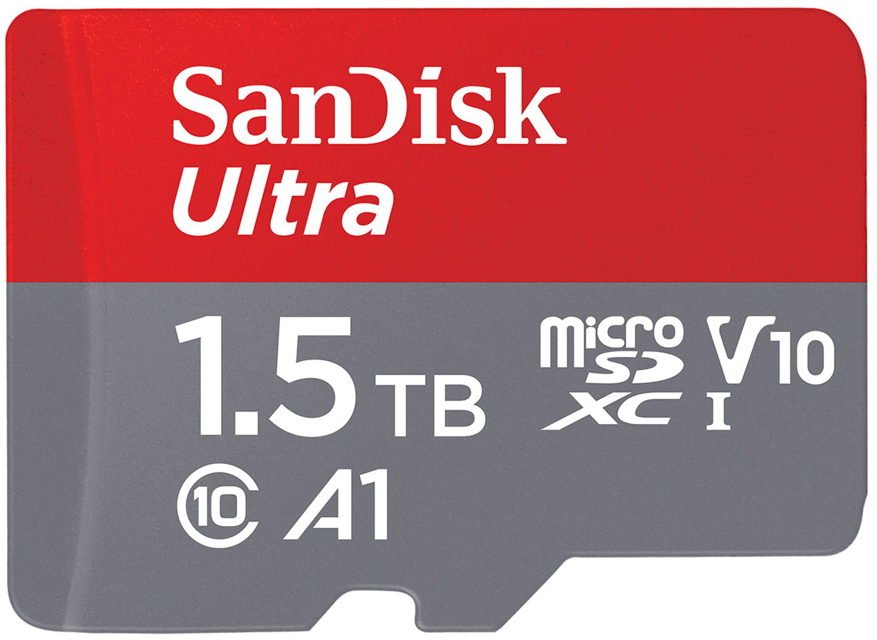 SanDisk Ultra Android A1 microSDXC minnekort, 1.5TB, Klasse 10 / UHS-1 U1 SDSQUAC-1T50-GN6MN