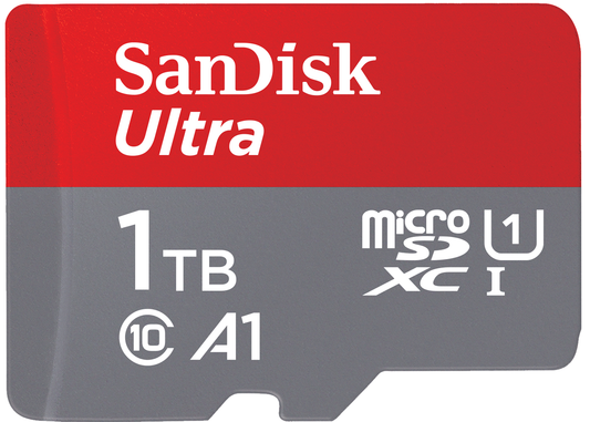 Minnekort microSDXC SanDisk Ultra Android A1, 1TB, Klasse 10 / UHS-1 U1 SDSQUAC-1T00-GN6MN