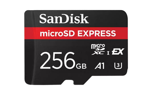 Minnekort microSDXC SanDisk Express, 256Gb, Klasse 10 / UHS-1 U3 SDSQXFN-256G-GN4NN