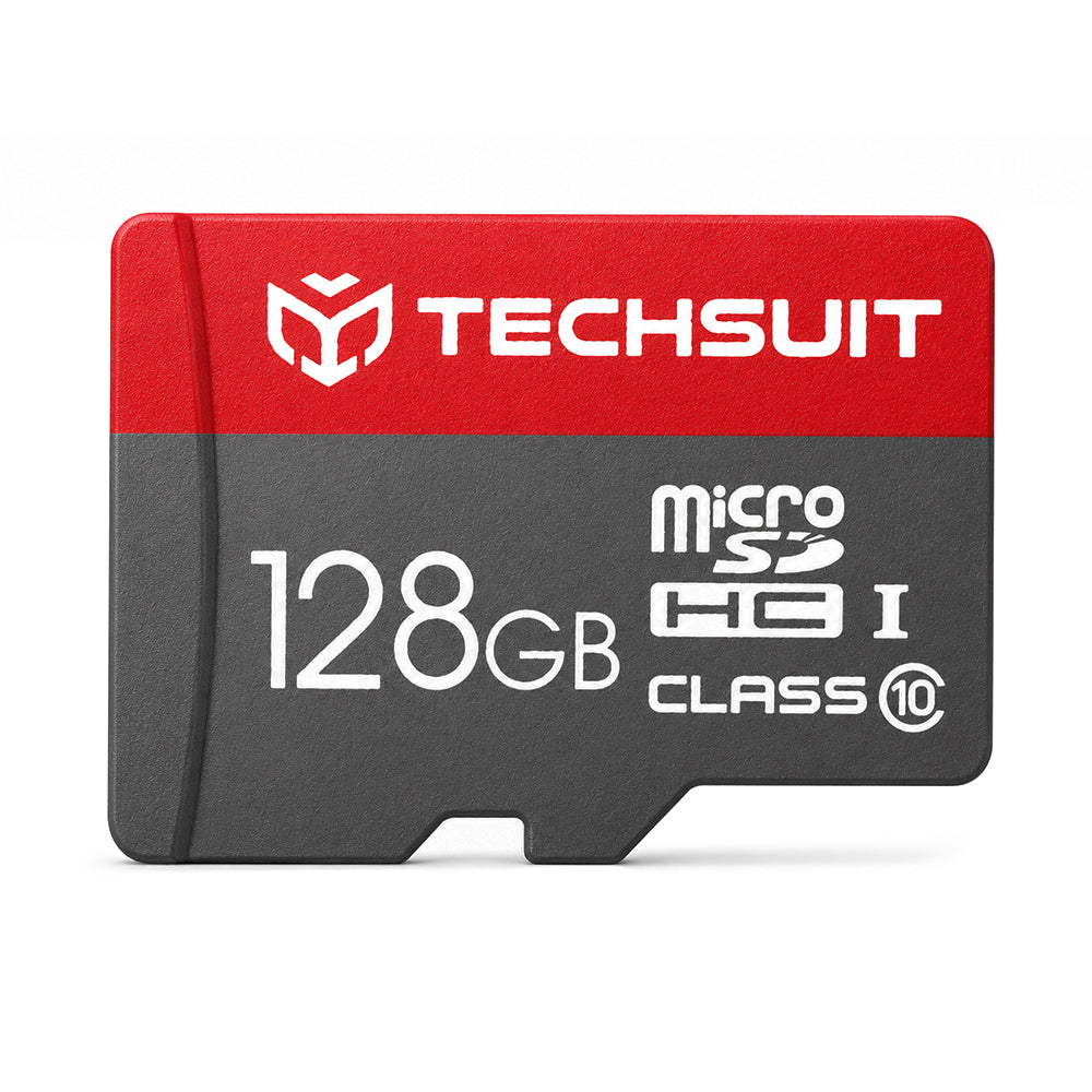MicroSDXC-minnekort Techsuit THCM26, 128GB, Klasse 10, med adapter