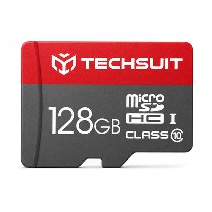 MicroSDXC-minnekort Techsuit THCM26, 128GB, Klasse 10, med adapter