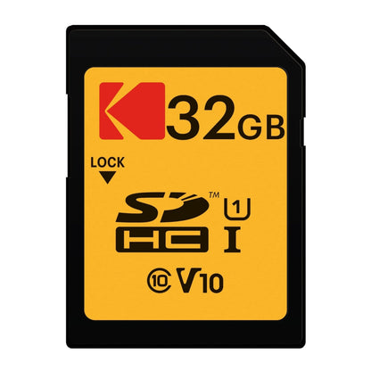 SDHC-minnekort Kodak Premium Performance, 32Gb, Klasse 10 / UHS-1 U1 EKMSD32GHC10K