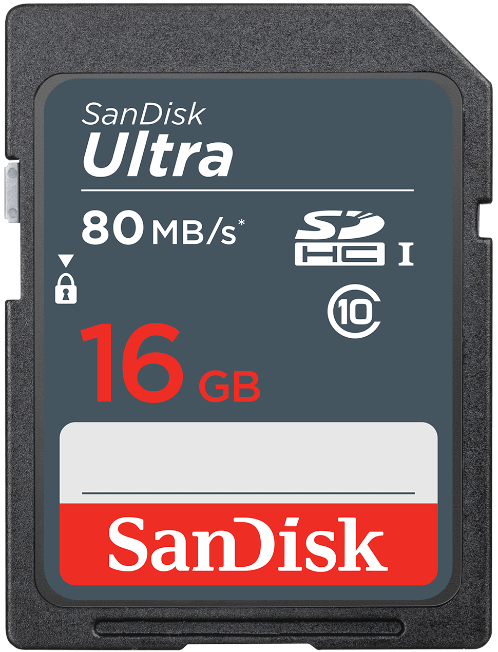 SDHC SanDisk Ultra minnekort, 16GB, Klasse 10 SDSDUNS-016G-GN3IN