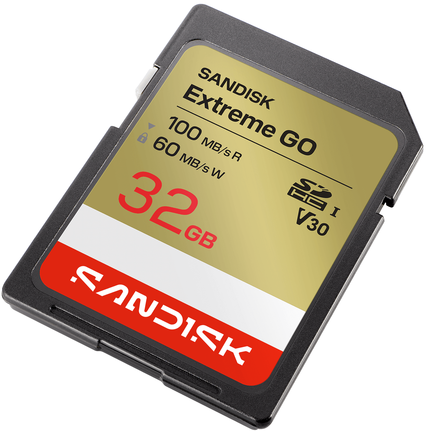 SDHC-minnekort SanDisk Extreme Go, 32GB, Klasse 10 / UHS-1 U1 SDSDXGN-032G-GNCIN