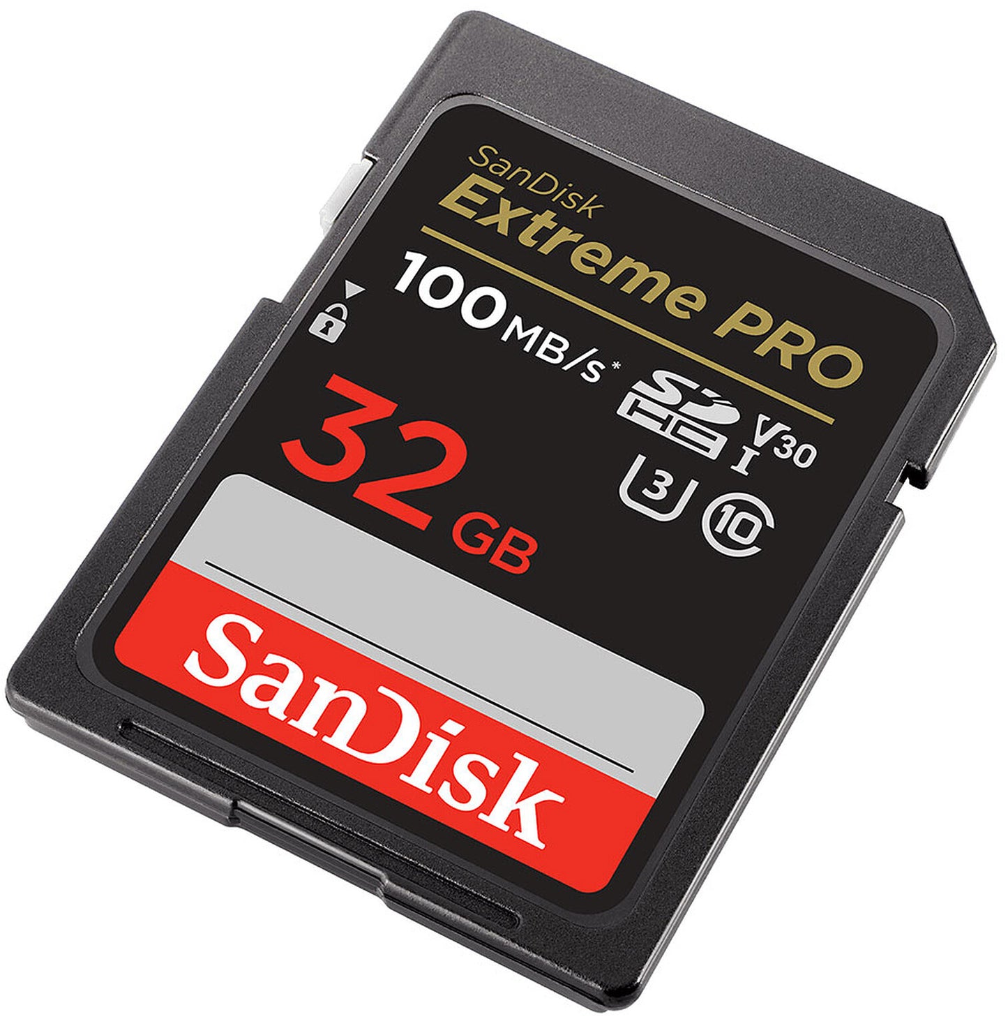 SDHC-minnekort SanDisk Extreme Pro, 32GB, Klasse 10 / UHS-1 U3 SDSDXXO-032G-GN4IN