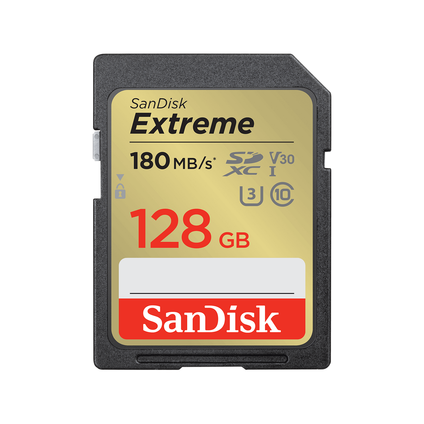 SanDisk Extreme SDXC-minnekort, 128GB, Klasse 10 / UHS-1 U3 SDSDXVA-128G-GNCIN