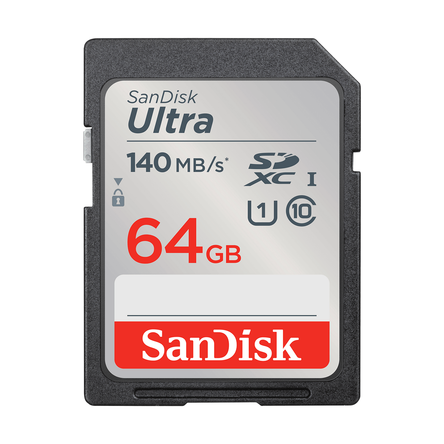 SanDisk Ultra SDXC-minnekort, 64GB, Klasse 10 / UHS-1 U1 SDSDUNB-064G-GN6IN