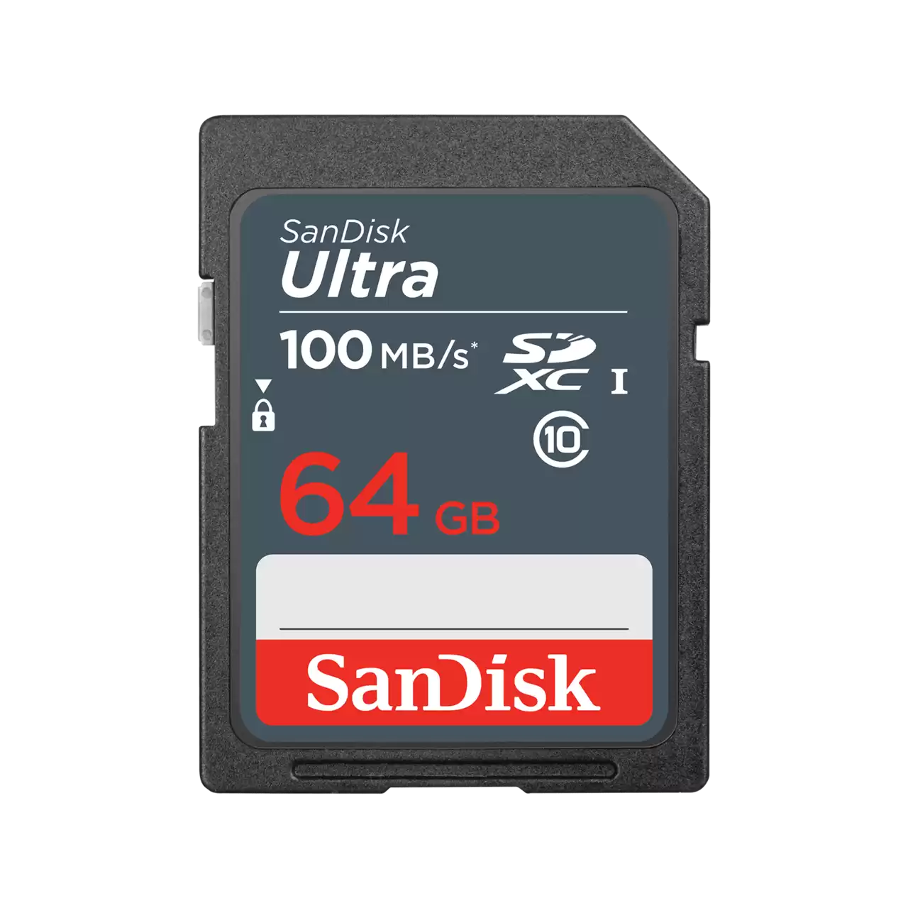 SDXC-minnekort SanDisk Ultra, 64GB, Klasse 10 SDSDUNR-064G-GN3IN