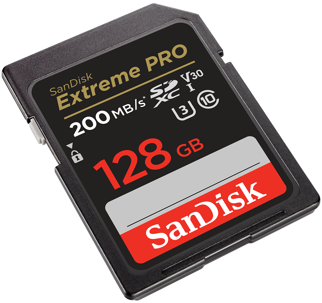SDXC Minnekort SanDisk Extreme Pro, 128Gb, Klasse 10 / UHS-1 U3 SDSDXXD-128G-GN4IN