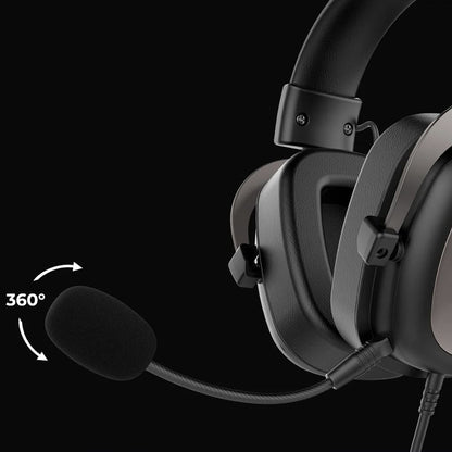 Gaming-hodetelefoner 3.5mm HAVIT H2002D, 2m, Røde