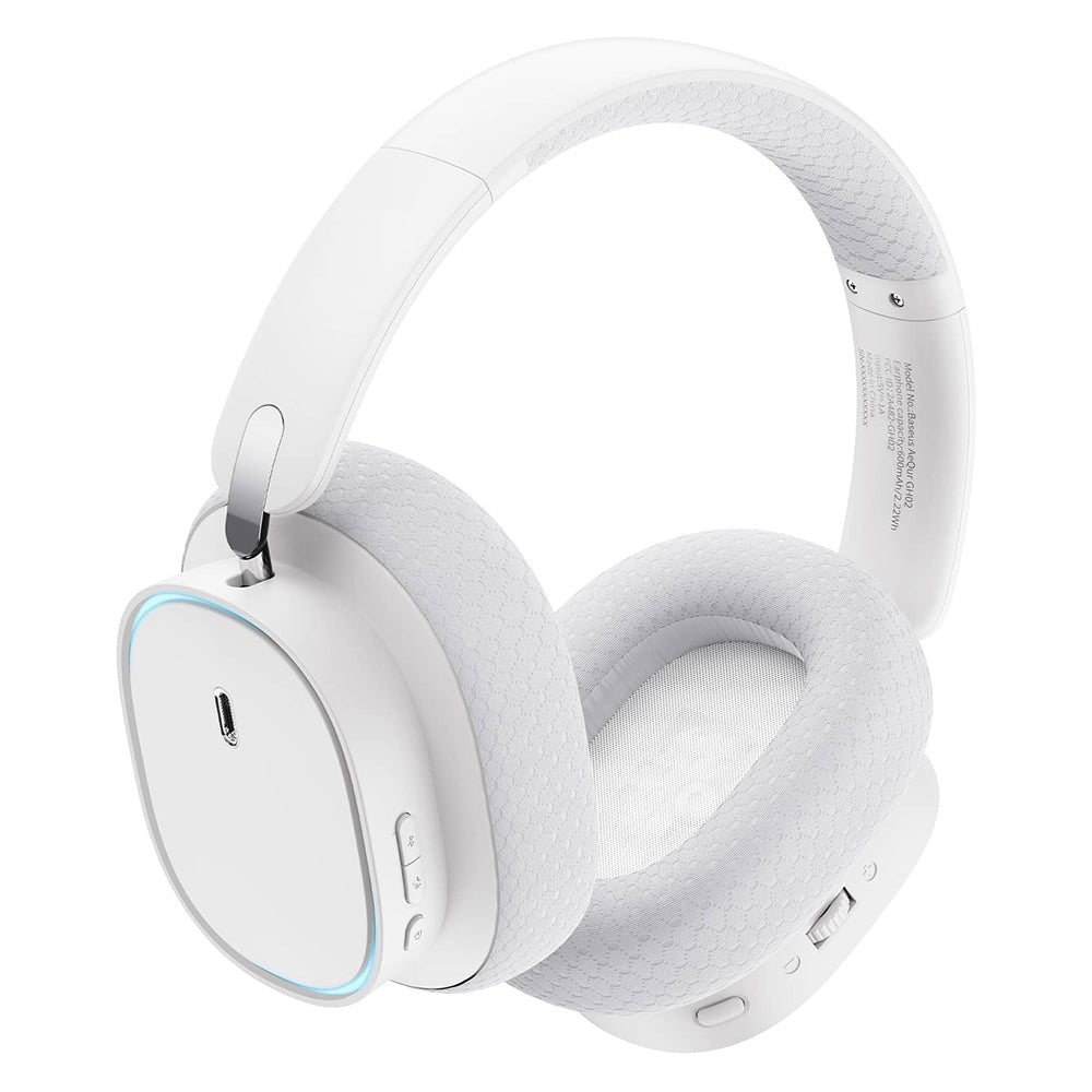 Trådløse Gaming Hodetelefoner Baseus AeQur GH02, RGB, BT / Wi-Fi / Kablet, Svarte A00050800113-Z1