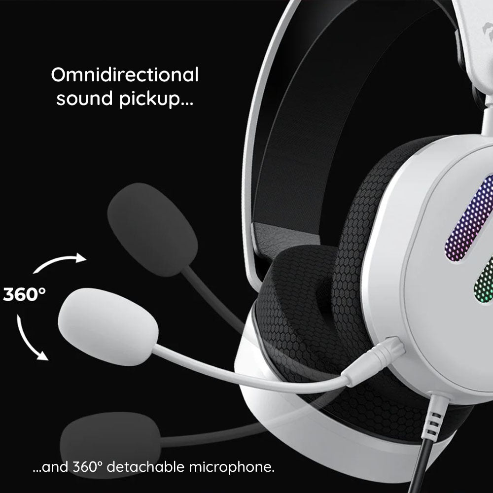 Gaming-hodetelefoner USB HAVIT H2038U, 2m, Svarte