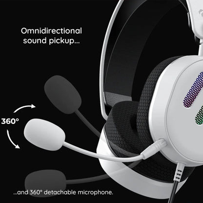 Gaming-hodetelefoner USB HAVIT H2038U, 2m, Svarte