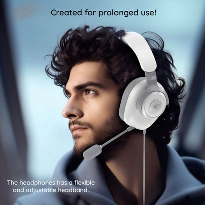 Gaming-hodetelefoner USB HAVIT H2230U, 1.8m, Hvite