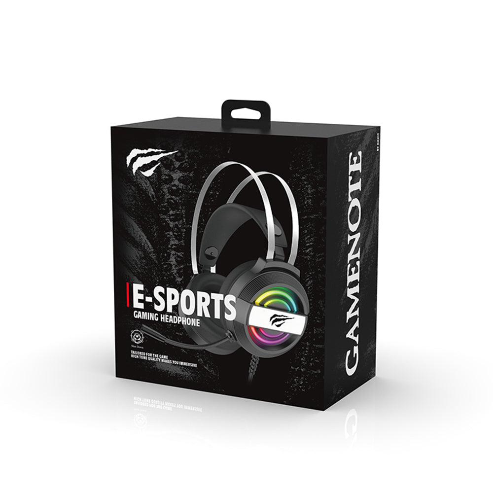 Gaming-hodetelefoner USB HAVIT H2230U, 1.8m, Hvite