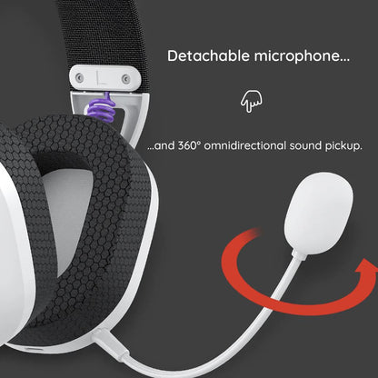 Trådløse Gaming Hodetelefoner HAVIT Fuxi-H3, Grå