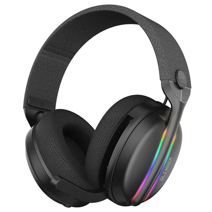 Proove Glimmer trådløse gaming-hodetelefoner, RGB, BT / Wi-Fi / kablet, svarte WHGL00022001