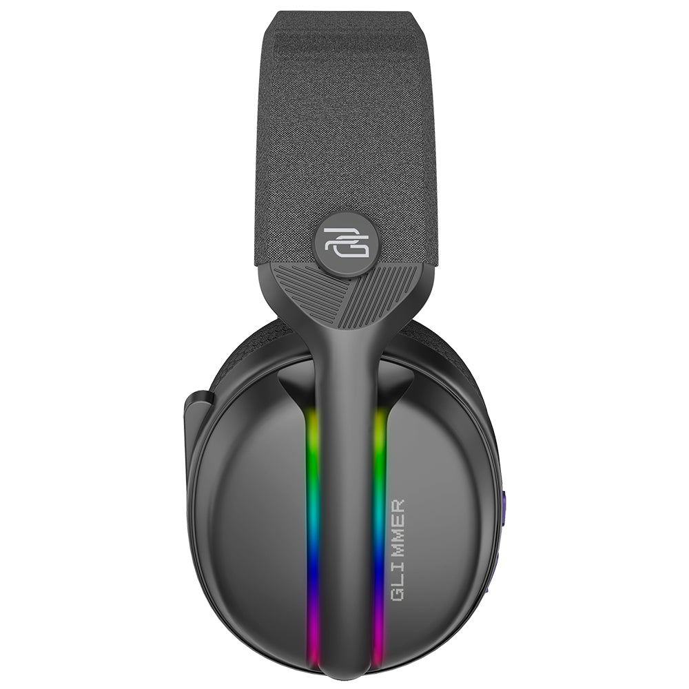 Gaminghodetelefoner Proove Glimmer, RGB, BT / Wi-Fi / Kablet, Svart Lilla WHGL00022016