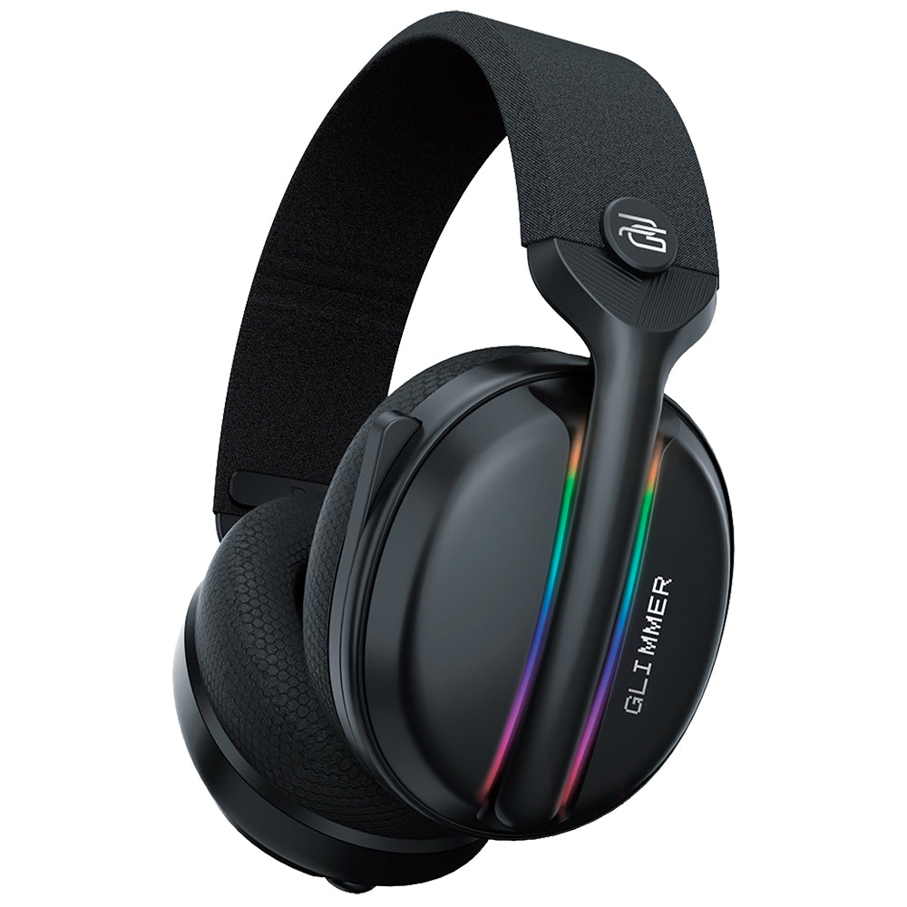Gaminghodetelefoner Proove Glimmer, RGB, BT / Wi-Fi / Kablet, Svart Lilla WHGL00022016