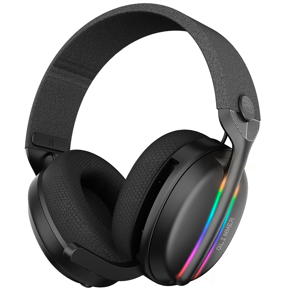 Gaminghodetelefoner Proove Glimmer, RGB, BT / Wi-Fi / Kablet, Svart Lilla WHGL00022016