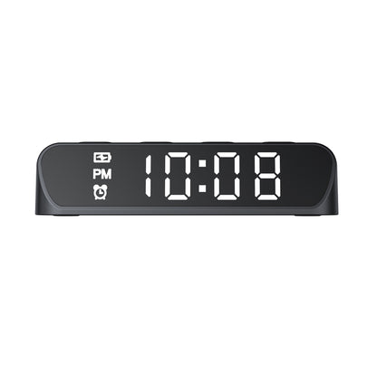 HAVIT W3031 Digital Klokke med Trådløs QI-lading, Svart