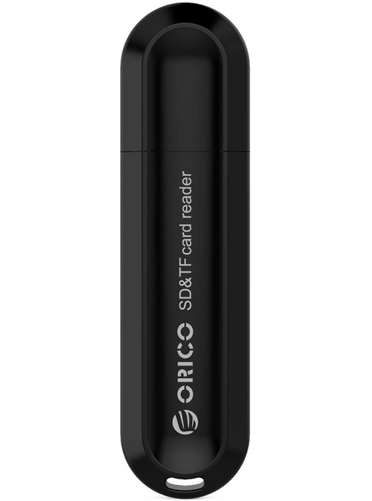 USB 3.0 Kortleser Orico CRS21, SD - microSD, Svart