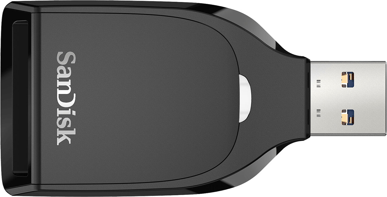 SanDisk USB 3.0 Kortleser, SD, Svart SDDR-C531-GNANN