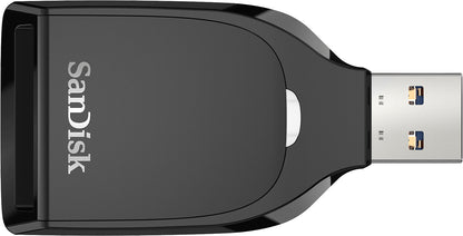 SanDisk USB 3.0 Kortleser, SD, Svart SDDR-C531-GNANN