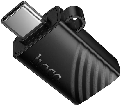 USB-C-kortleser HOCO HB53, microSD, svart