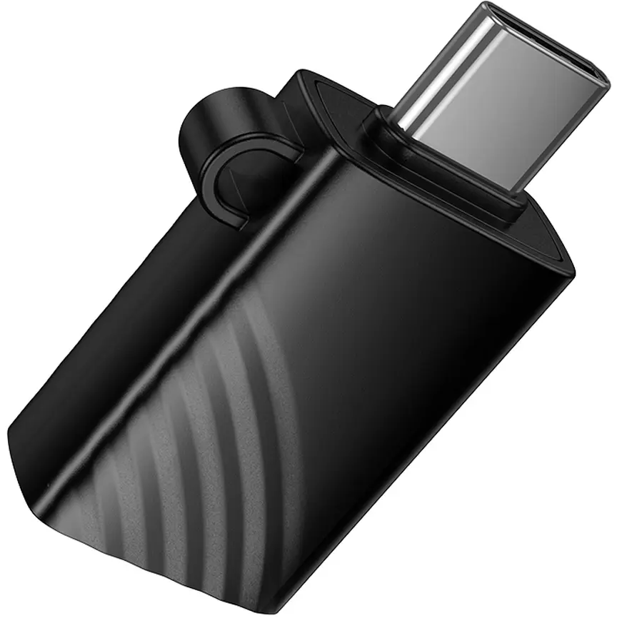 USB-C-kortleser HOCO HB53, microSD, svart