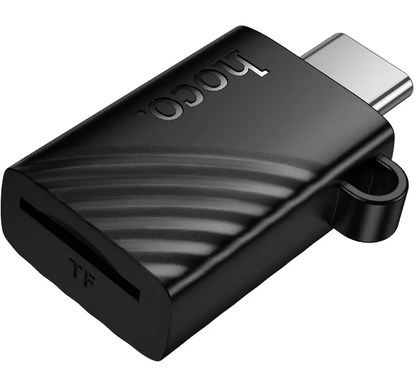 USB-C-kortleser HOCO HB53, microSD, svart