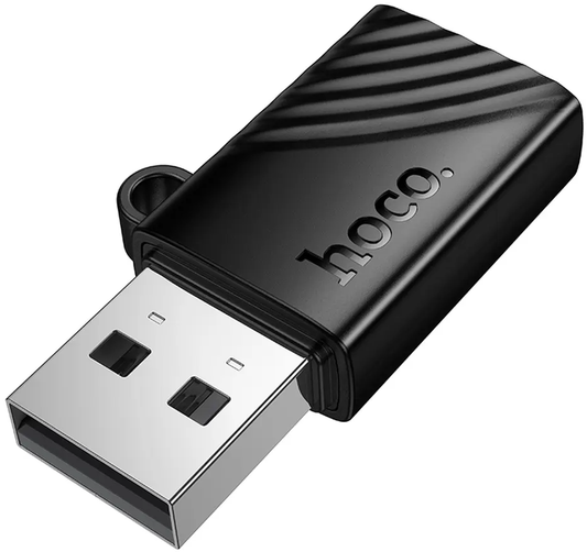 USB-kortleser HOCO HB53, microSD, Svart