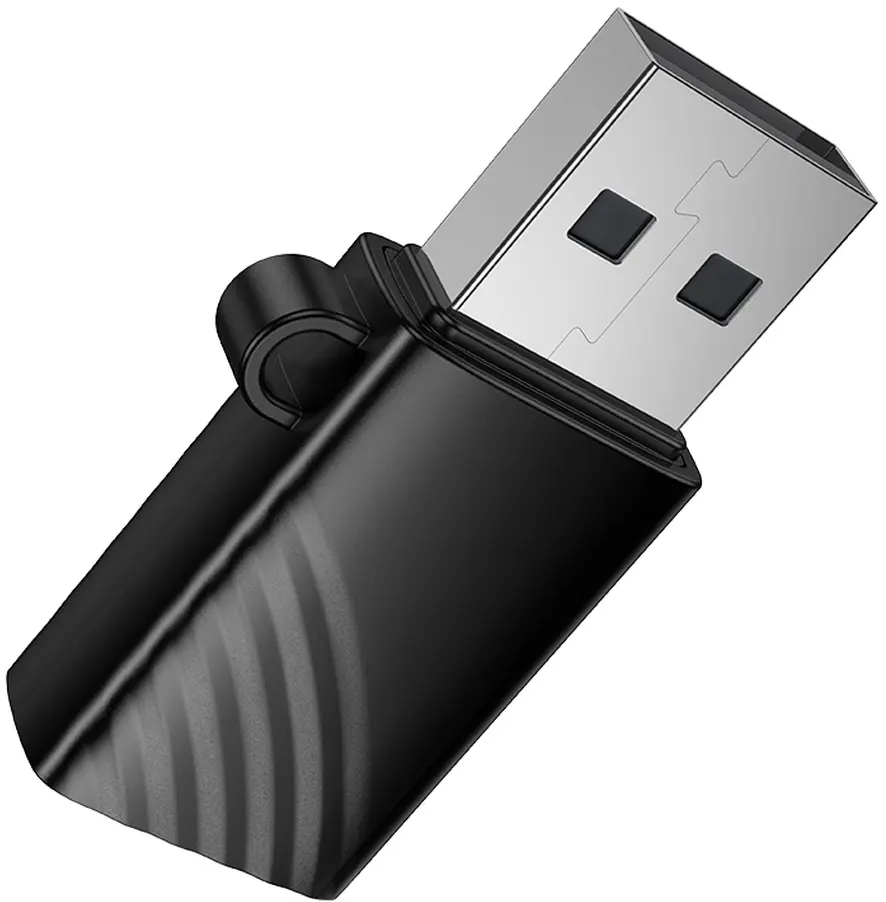 USB-kortleser HOCO HB53, microSD, Svart