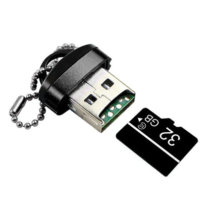 OEM CR01 USB-kortleser, microSD, svart