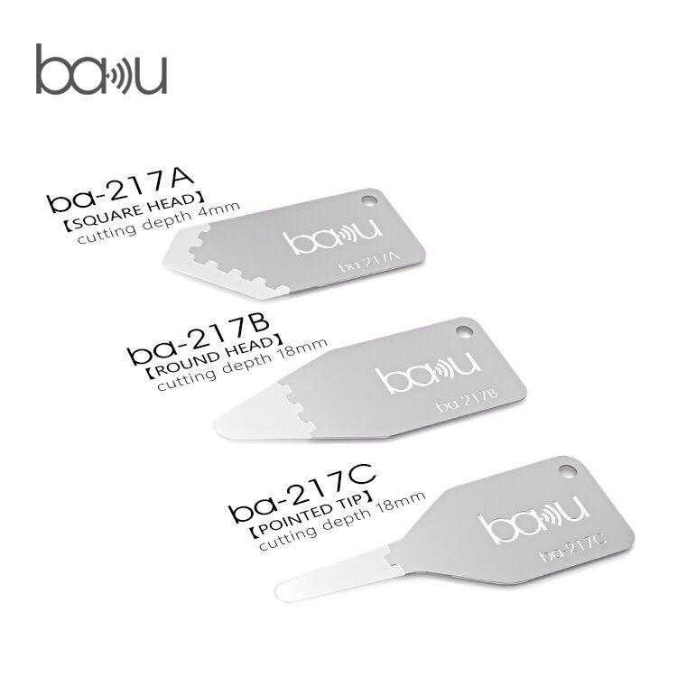 Metallklips Baku BA-217, 3i1