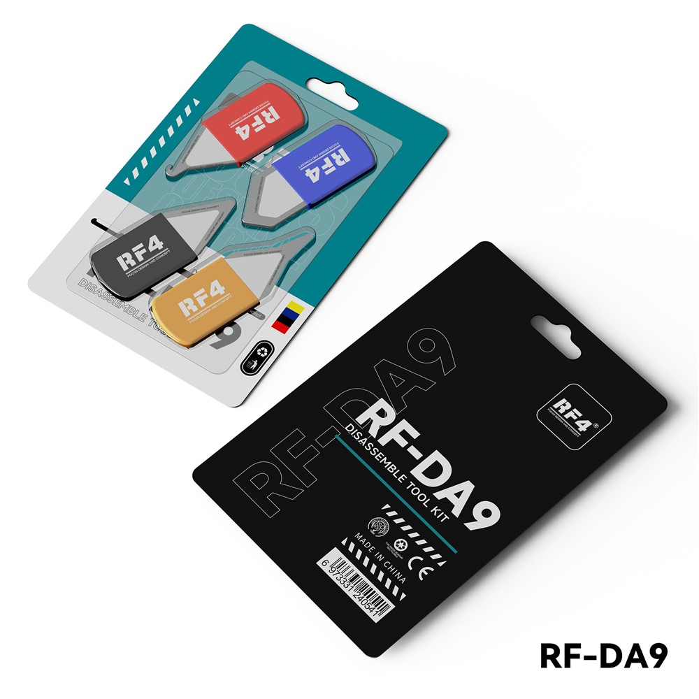 Metallklips RF4 RF-DA12, 4i1