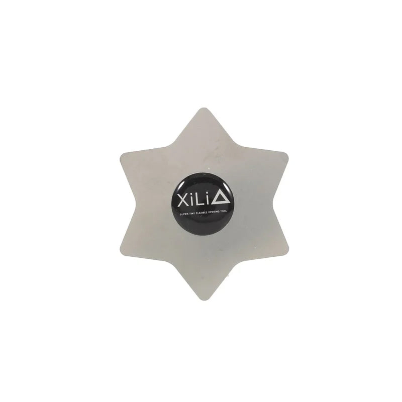 Metallklips Xili Hexagon, sett med 5 stk