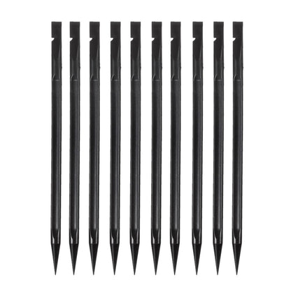 OEM plastklemmer, sett med 10 stk, svart