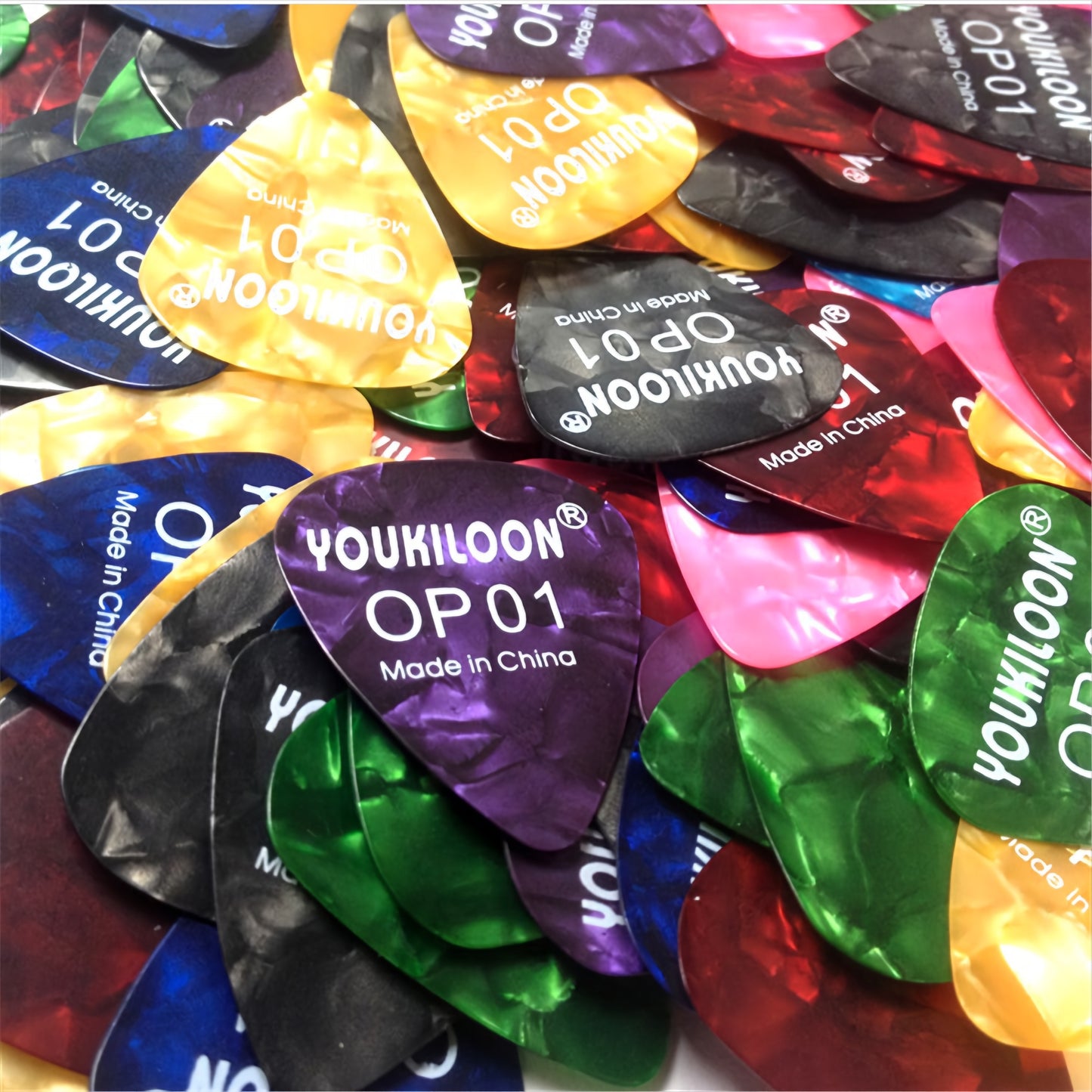 Youkiloon plastklemme OP01, ulike farger