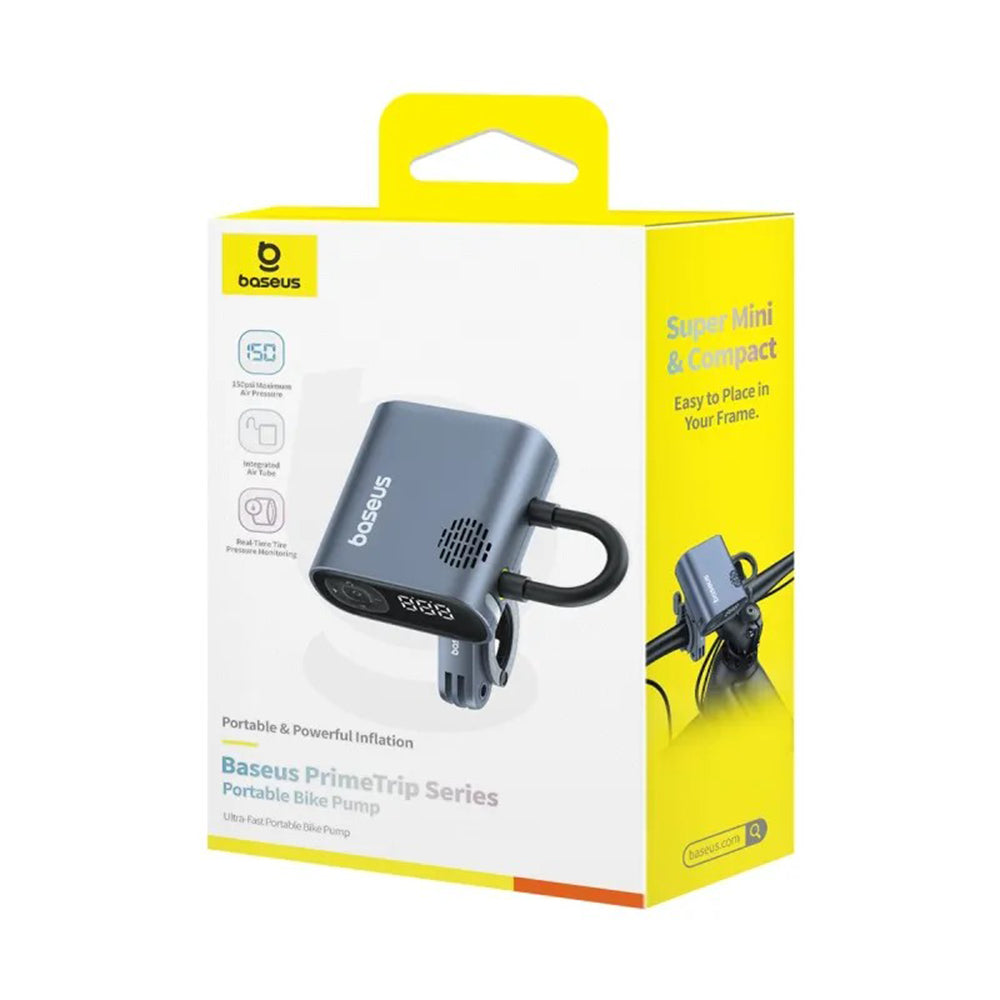 Baseus PrimeTrip sykkelkompressor, Svart C11169000121-00