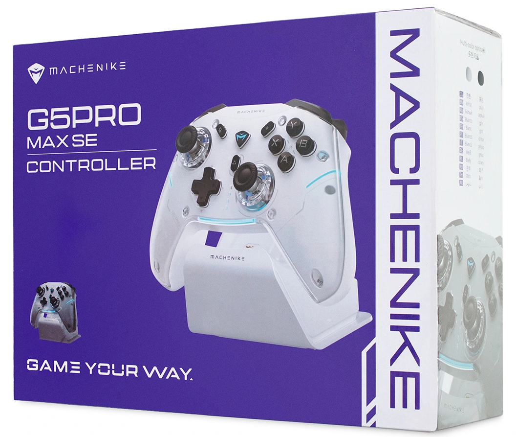 Machenike G5Pro Max-kontroller med ladestasjon, grå