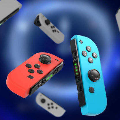 Techsuit THSWC-kontroller for Nintendo Switch / Switch OLED / Switch Lite, Rød Blå