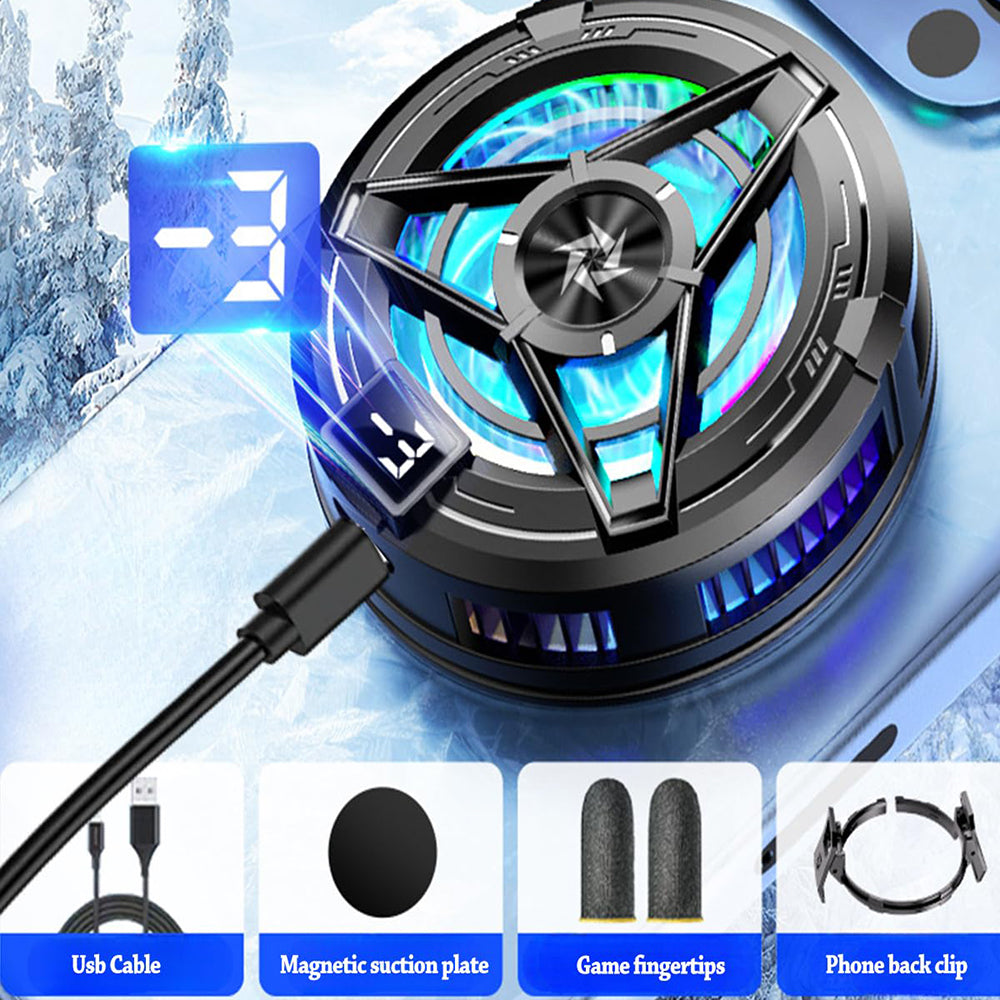 Gamingtelefon-kjøler Techsuit SL17, svart