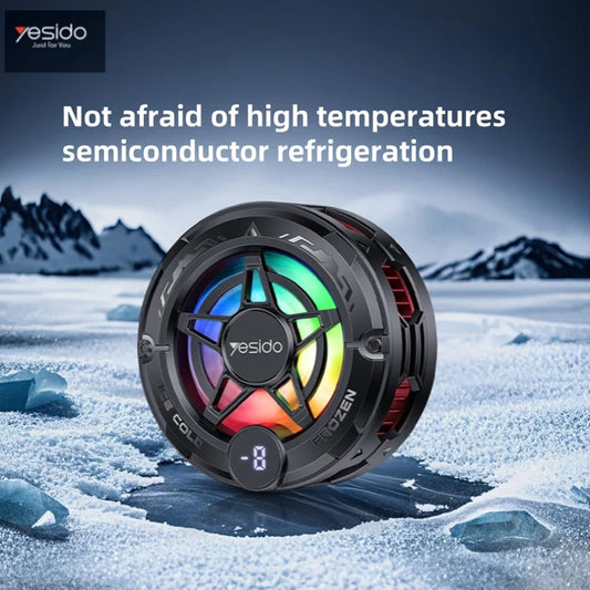 Gamingkjøler for telefon Yesido C226, Grå