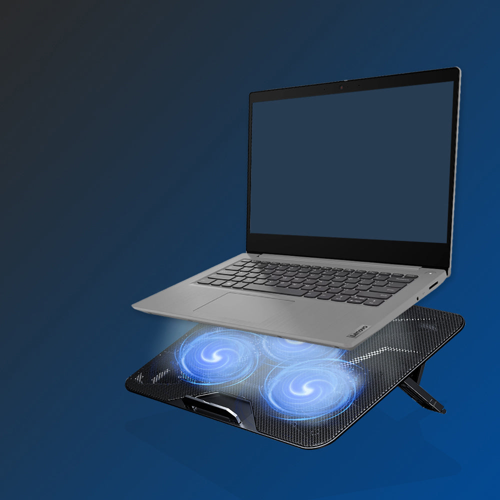 Kjøler HAVIT F2067 for bærbar PC 9 tommer - 18,3 tommer, Svart