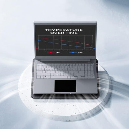 Kjøler HAVIT F2067 for bærbar PC 9 tommer - 18,3 tommer, Svart